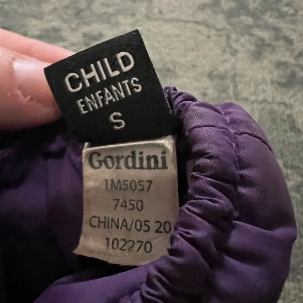 Gordini Kids Purple Mittens small